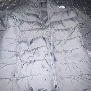 The North Face Gray Quilted Jacket